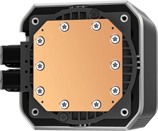 Deepcool Mystique 360 WH Water Cooling System AIO CPU with 3 Fans 120mm and ARGB Lighting