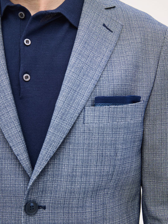 Men's Suit Jacket Slim Fit Navy Blue