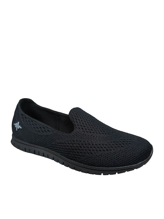 Women's Canvas Slip-Ons Black