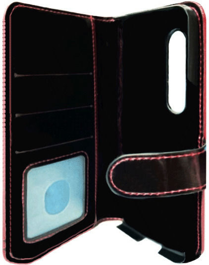 Калъф тип портфейл за Samsung Galaxy Z Fold 3 5G, цвят червен