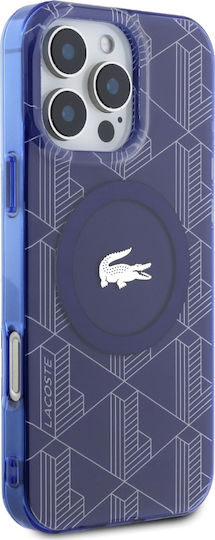 Lacoste Hc Iml Monogram Back Cover Σιλικόνης / Πλαστικό Ασημί (iPhone 16 Pro)