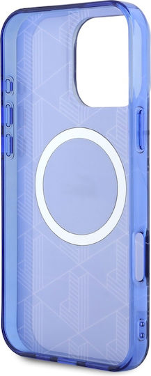 Lacoste Hc Iml Monogram Back Cover Σιλικόνης / Πλαστικό Ασημί (iPhone 16 Pro)