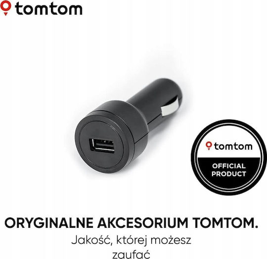 TomTom Φορτιστής Αυτοκινήτου Γρήγορης Φόρτισης με μία Θύρα: 1xUSB