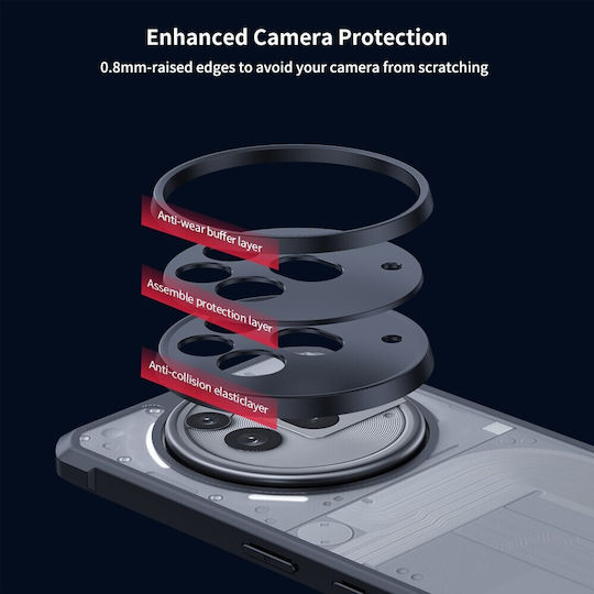 Xundd Back Cover Plastic Transparent (Nothing Phone (3a) Pro)