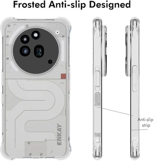 Enkay Hat-prince Back Cover Σιλικόνης Διάφανο (Nothing Phone (3a) Pro)