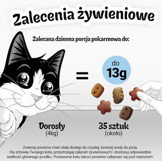 Felix Katzenleckerlis mit Huhn / Lachs für Erwachsene Katzen 60gr