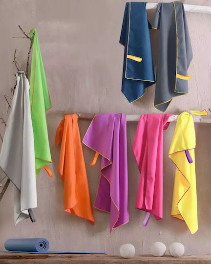 Rythmos Urban Microfiber Towels Body 200gr/m² Fuchsia 160x90cm