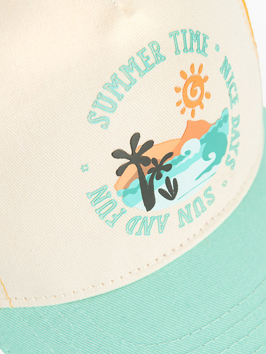 Cool Club Kids' Jockey Fabric Multicolour Hat
