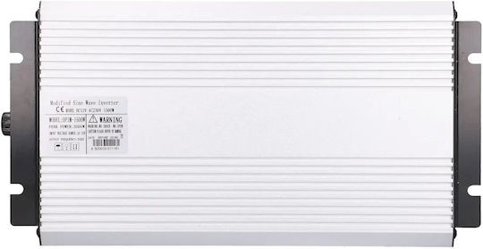Extralink Inverter für Autos Modifizierte Sinuswelle 1500W zur Umwandlung von 12V DC in 230V AC mit 1xUSB