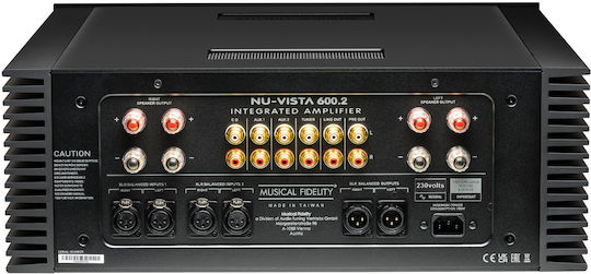Musical Fidelity Nu-Vista 600.2 Hybrid Integrated Hi-Fi Amplifier Mono