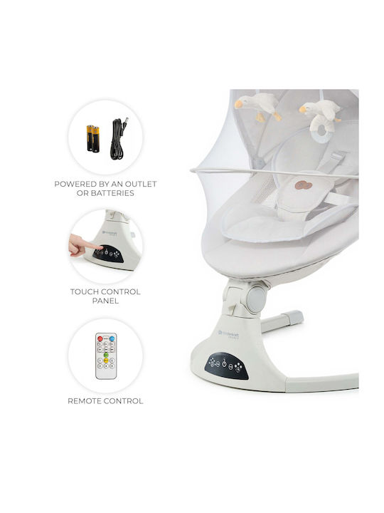 Kinderkraft Ηλεκτρικό Relax Μωρού Tulsy Μπεζ