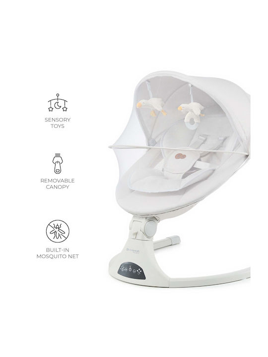 Kinderkraft Ηλεκτρικό Relax Μωρού Tulsy Μπεζ