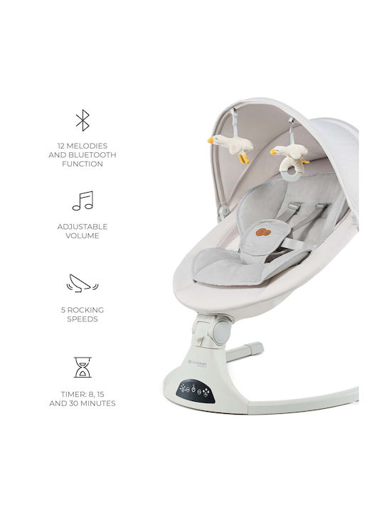 Kinderkraft Ηλεκτρικό Relax Μωρού Tulsy Μπεζ