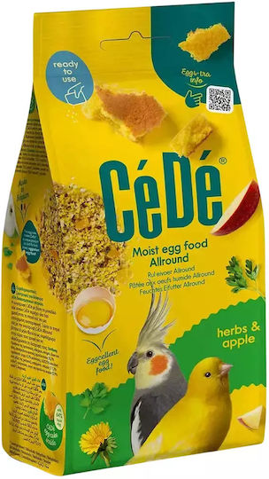 Eggfood for Parrots Cede Allround Dried Apple Herbs 200g
