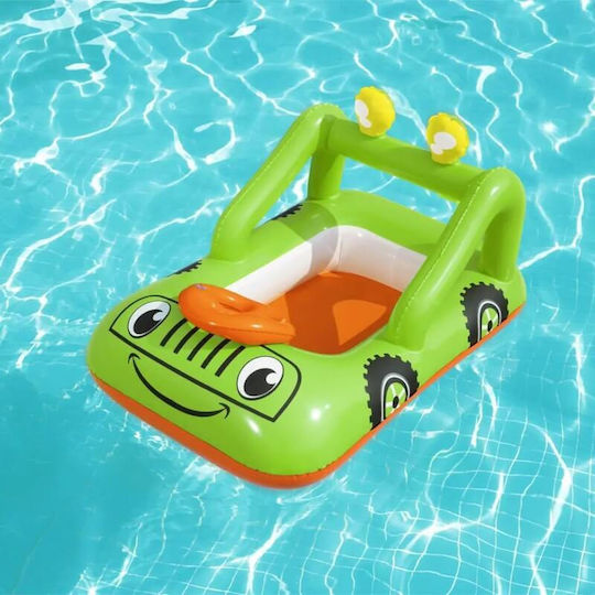 Bestway Children's Inflatable Boat Green 92x61cm Car