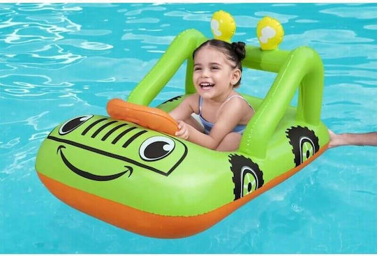 Bestway Children's Inflatable Boat Green 92x61cm Car