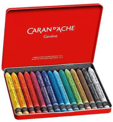 Caran D'ache Set von Buntstiften mit 15 Farben