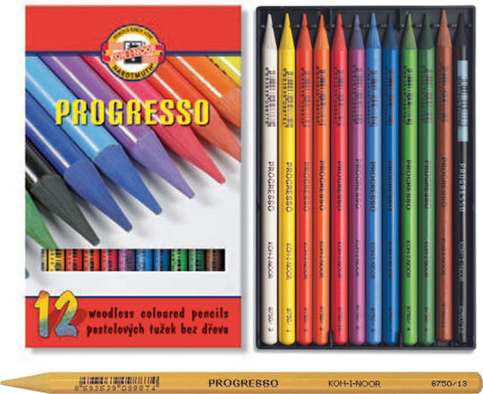 Koh-I-Noor Crayons Set 12 Colours