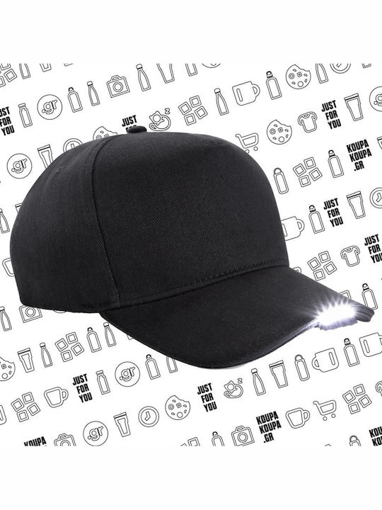 Rammstein Work & Activity Hat with LED Light Ideal for Night & Low Light 100% Cotton Adult Unisex