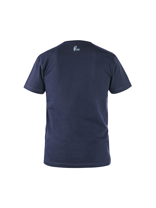 Canis Safety T-Shirt Εργασίας Μπλε 1610-430-400-00