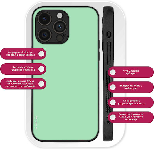Sonique Colorbloc Back Cover Σιλικόνης Τιρκουάζ (OnePlus 13)