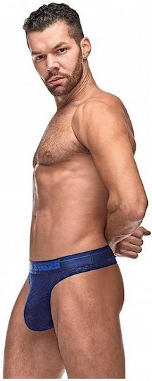 Malepower Ανδρικό Sexy String Μπλε