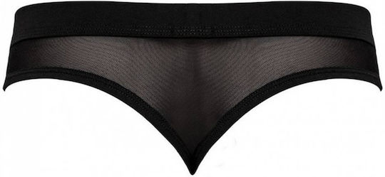 Malepower Ανδρικό Sexy String Μαύρο