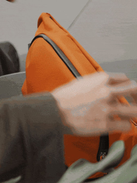 Τσαντάκι Μέσης Πορτοκαλί