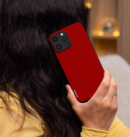Sonique Colorbloc Задна Корица Силикон Червен (OnePlus 13)