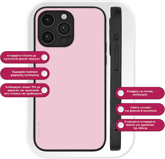 Sonique Colorbloc Back Cover Silicone Pink (OnePlus Nord CE 2 Lite)