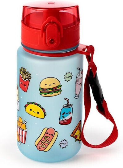 Puckator Детска Пластмасова Бутилка За Вода Foodiemals Wild Pop Top 350ml