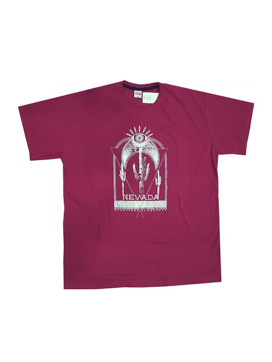 T-shirt Burgundy