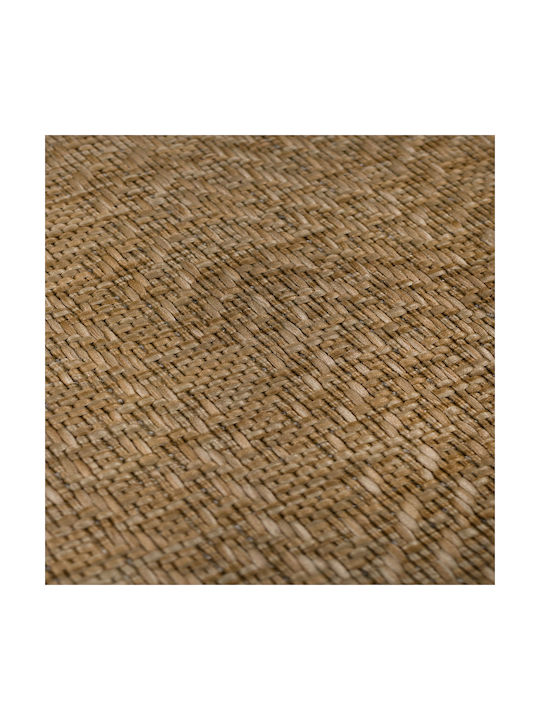 Viokarpet Tiber Rug Outdoor Rectangular Wicker Brown