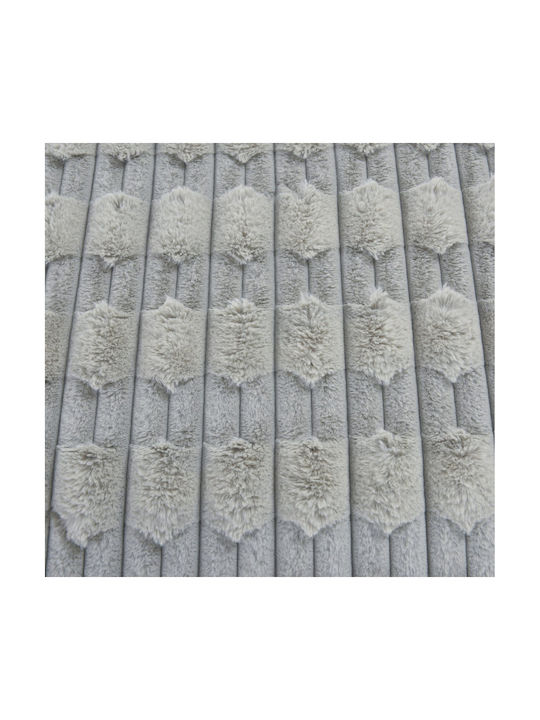 Liolios Home Μαξιλάρι Καναπέ Boggi Lt Grey 30x45εκ.