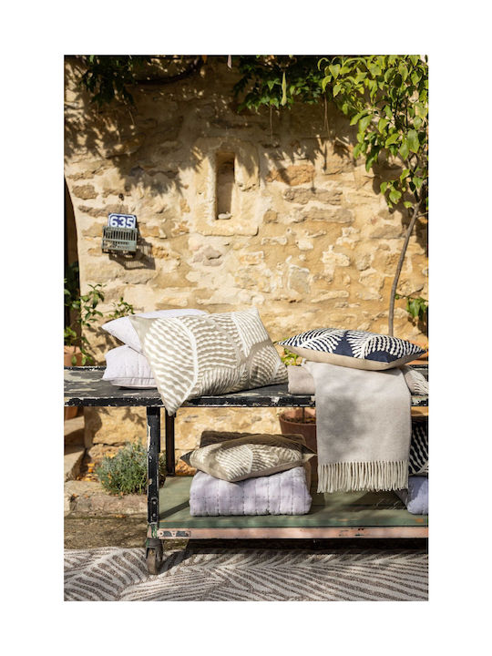 Vivaraise Sofa-Kissen Flora Galet 40x65cm
