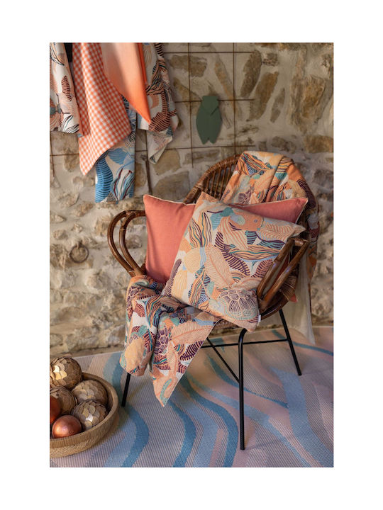 Vivaraise Sofa Cushion Dori Papaye 45x45cm
