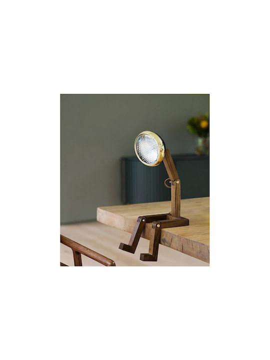 Piffany Dekorative Lampe mit Fassung für G4 Lampe Schwarz