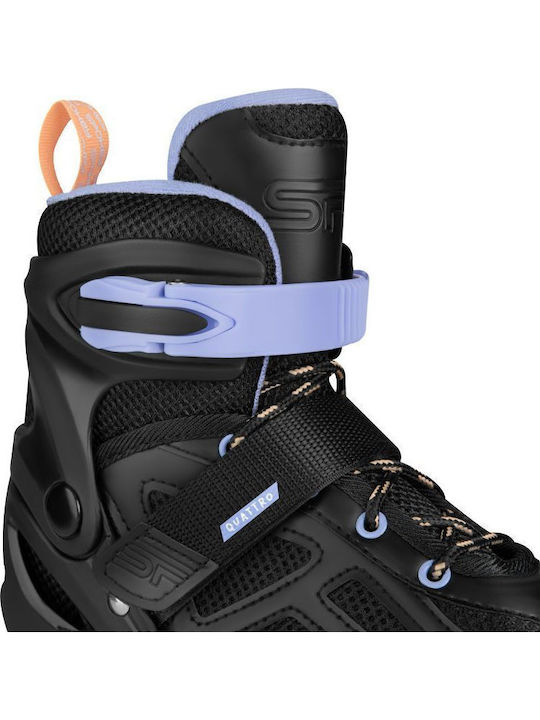 Spokey Quattro 4in1 Kids Adjustable Inline Rollers Gray
