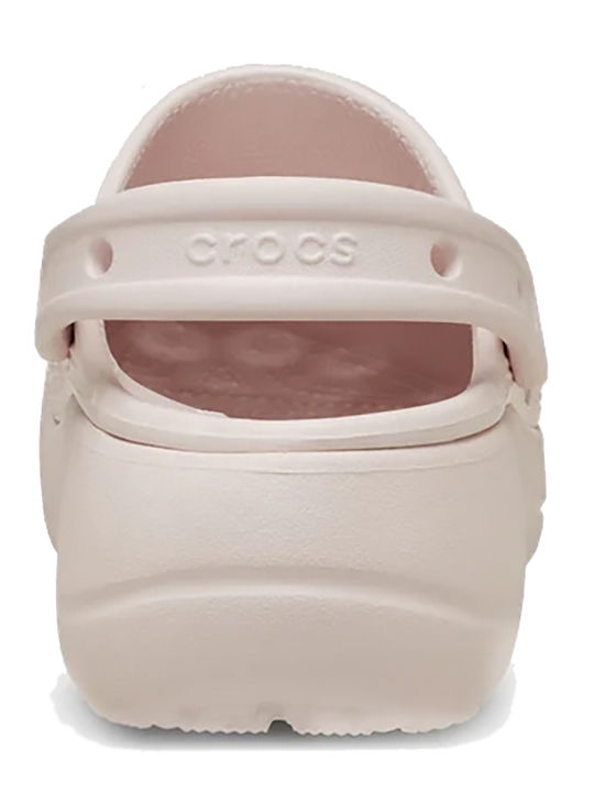 Crocs Baya Γυναικεία Σαμπό Ροζ