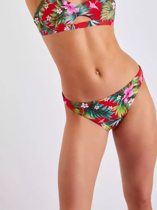 Wila Mahalo Bikini Slip Red