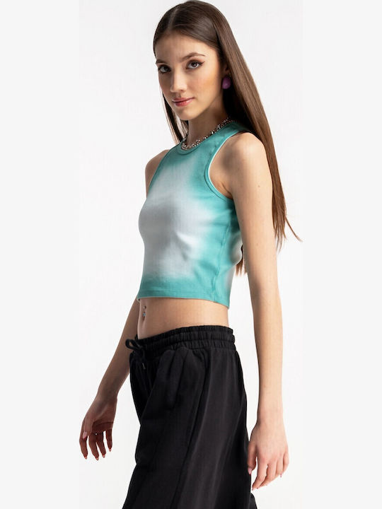 Kids' Crop Top Sleeveless Mint