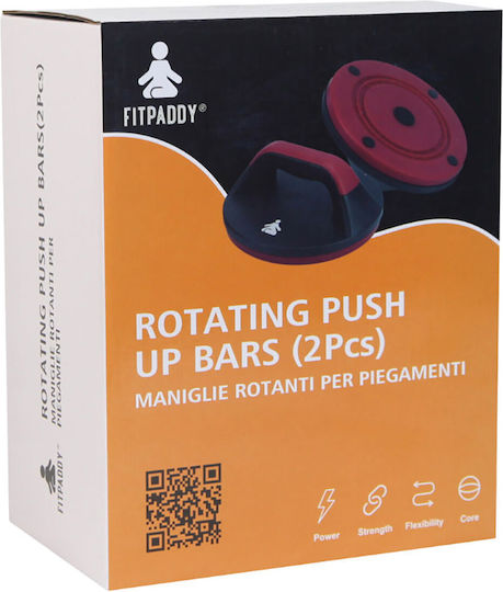 Fitpaddy Λαβές Push Ups Σετ 2τμχ Fitpaddy