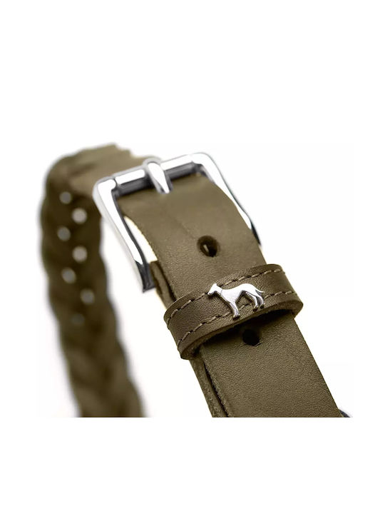 Hunter Soliderziehung Speziallederhalsband 45 Dunkelbraun
