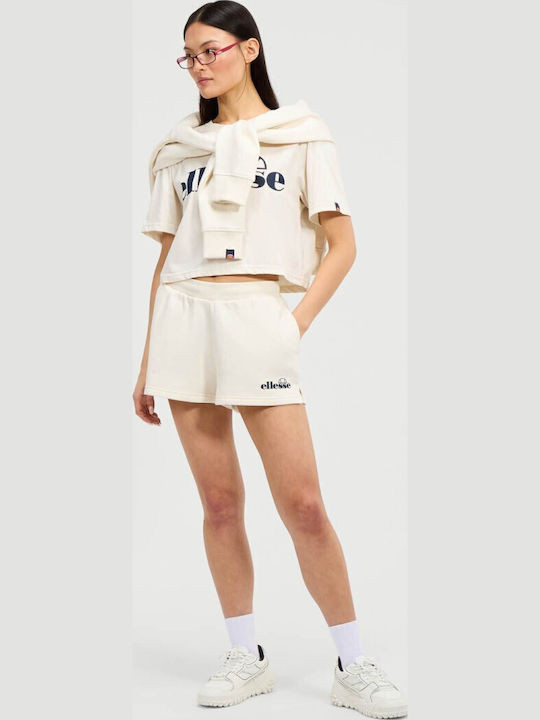 Ellesse Kyrana Γυναικείο Αθλητικό Σορτς Offwhite
