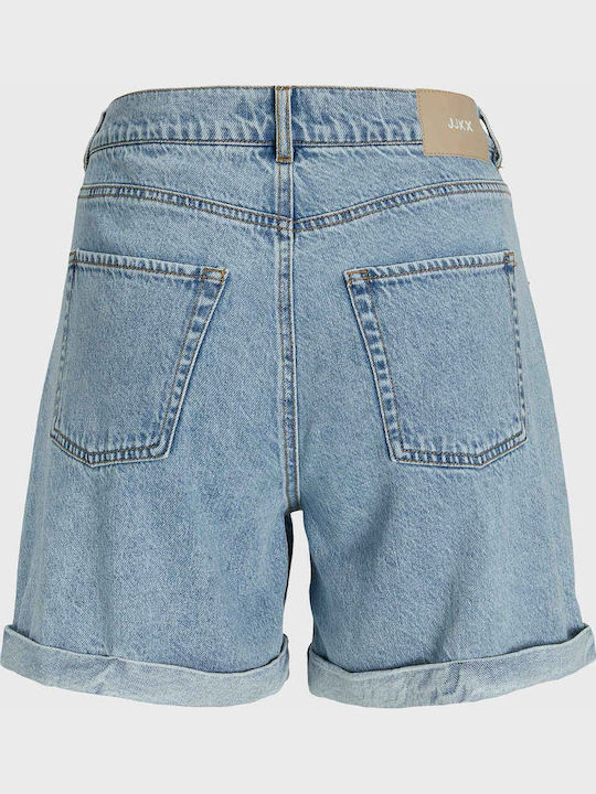 Jack & Jones Damen-Hohe Taille Shorts Light Aged Denim Jack & Jones Damen-Hohe Taille Shorts Light Aged Denim