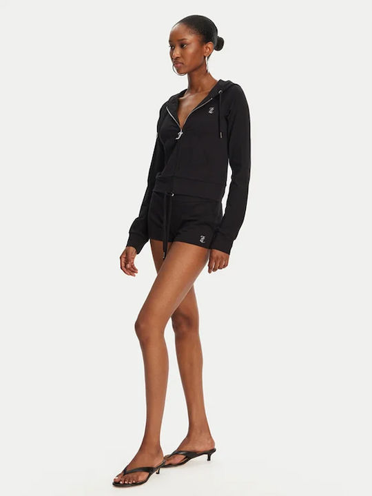 Diamante Women's Sporty Shorts Black