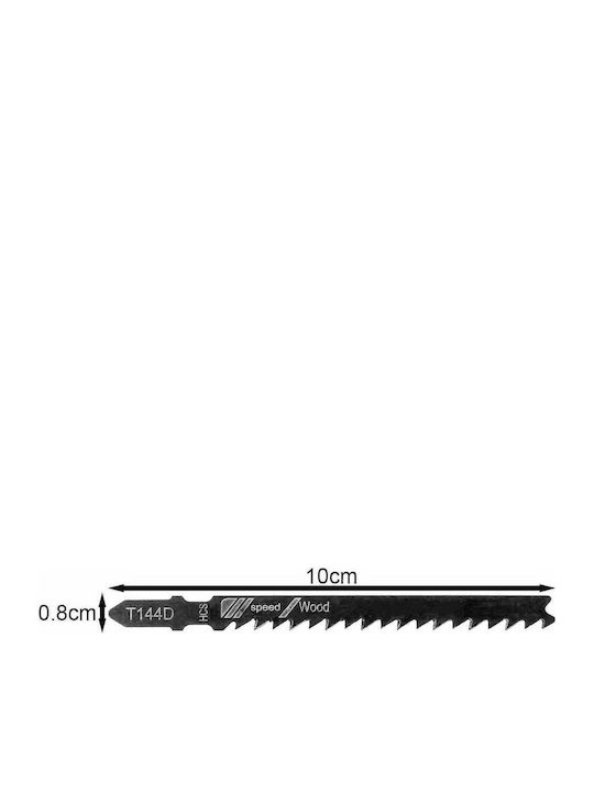 Lame de ferăstrău pendular lemn 100mm 5 bucăți T144d OEM