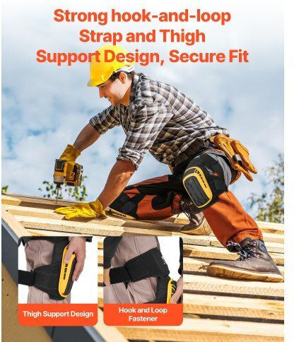 Vevor Safety Kneepads with Gel DBHXHSHSJZKHK0CFFV0