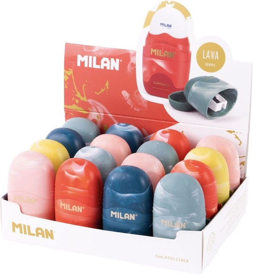 Milan Capsule Пластмаса Острилка (Различни дизайни/цветове) 1бр
