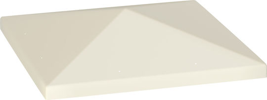 Outsunny Gazebo Cover White 3x3m